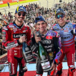 Podium penuh Juara Dunia untuk menutup musim #MotoGP 2024